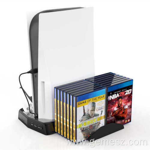 Multifunctional Vertical Stand for PS5 Game Console